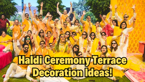 15+ Haldi Decoration Ideas for Terrace - Haldi Decoration for Terrace