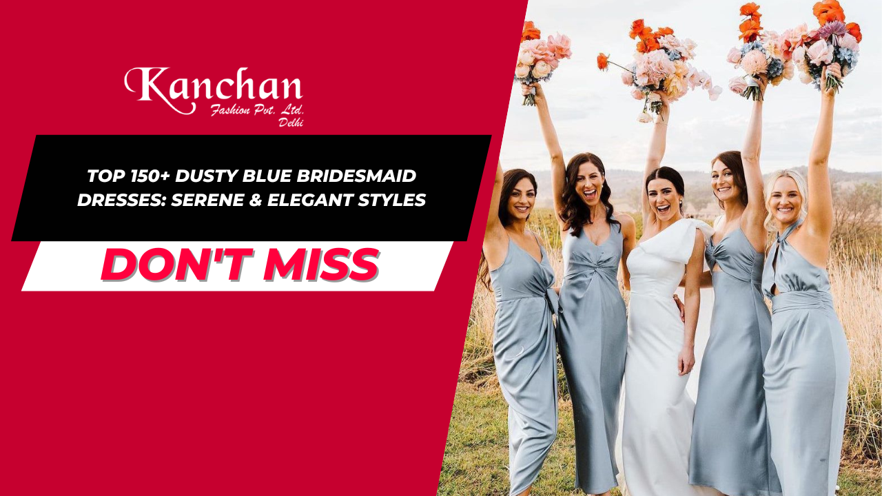 Top 150+ Dusty Blue Bridesmaid Dresses: Serene & Elegant Styles