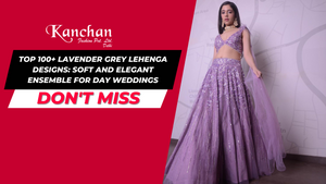 Top 100+ Lavender Grey Lehenga Designs: Soft and Elegant Ensemble for Day Weddings