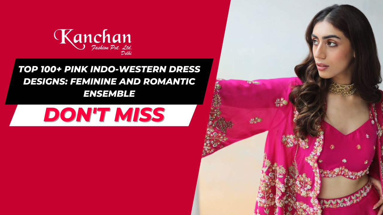 Top 100+ Pink Indo-Western Dress Designs: Feminine and Romantic Ensemble