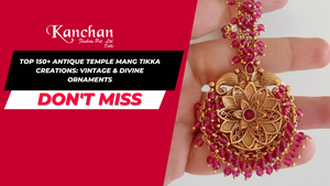 Top 150+ Antique Temple Mang Tikka Creations: Vintage & Divine Ornaments