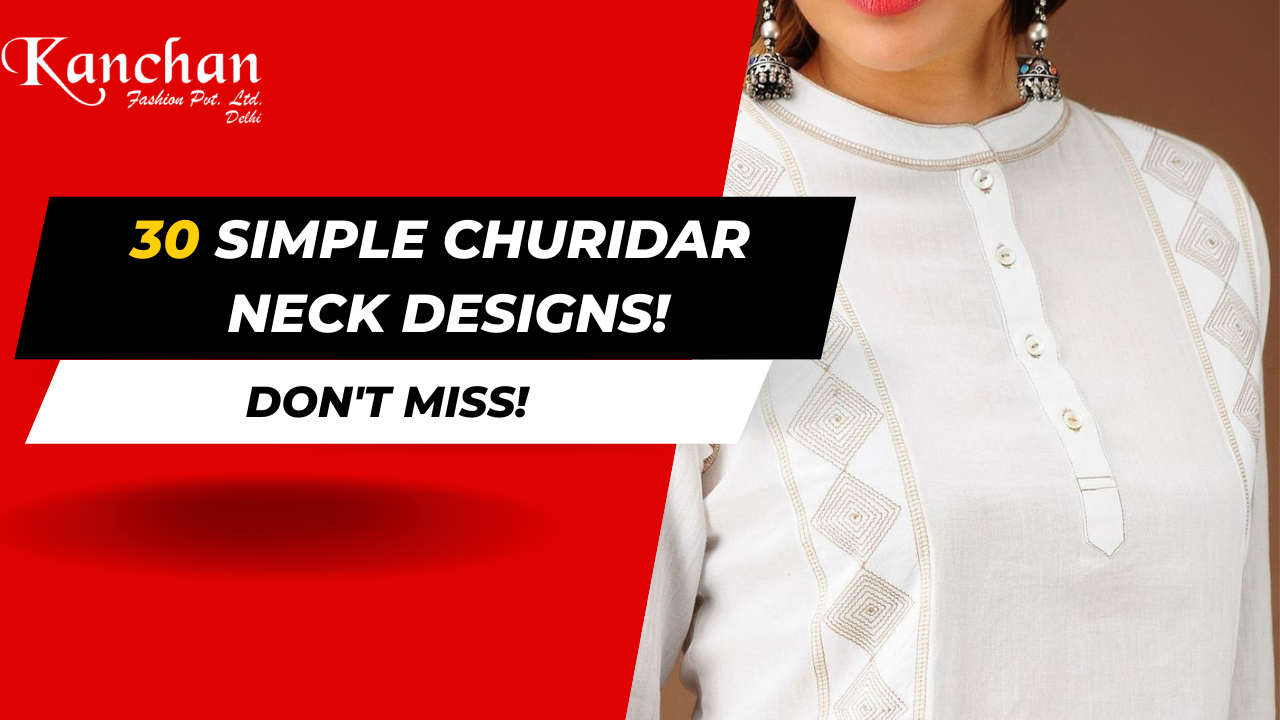 30 Simple Churidar Neck Designs