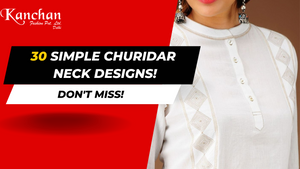 Top 30+ Simple Churidar Neck Designs 2023