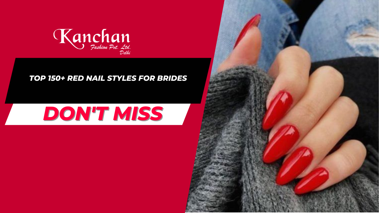 Top 150+ Red Nail Styles for Brides