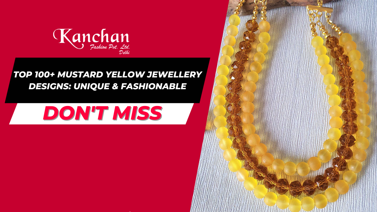 Top 100+ Mustard Yellow Jewellery Designs: Unique & Fashionable