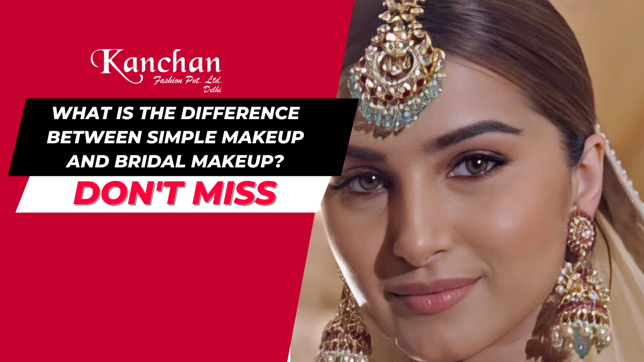 What is the Difference Between Simple Makeup and Bridal Makeup?