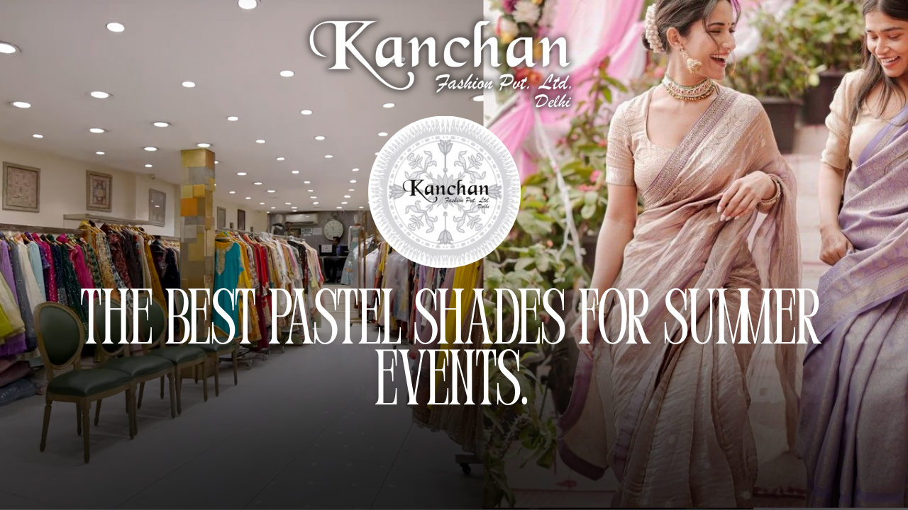 The best pastel shades for summer events.