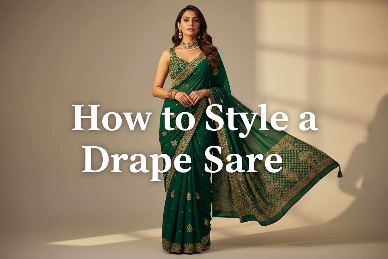 How to Style a Drape Saree: The Complete Guide for 2026
