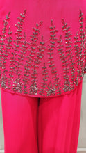 Load image into Gallery viewer, Georgette Peplum Top with Zari Work
