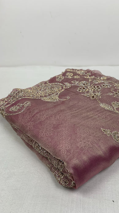 Women Green Tapela Silk Un Stitched Suit Ethnic Collections main image 1