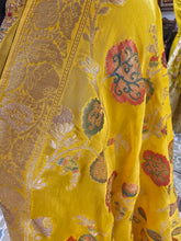 Load image into Gallery viewer, Silk Semi Stitched Suit with Hand embroidery
