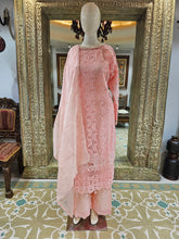 Load image into Gallery viewer, Pink Chikankari Pakistani Suit
