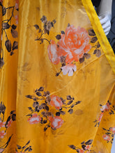 Load image into Gallery viewer, Silk Blouse with Organza Lehenga
