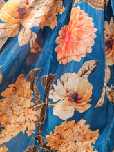 Load image into Gallery viewer, Blue Floral Lehenga Choli
