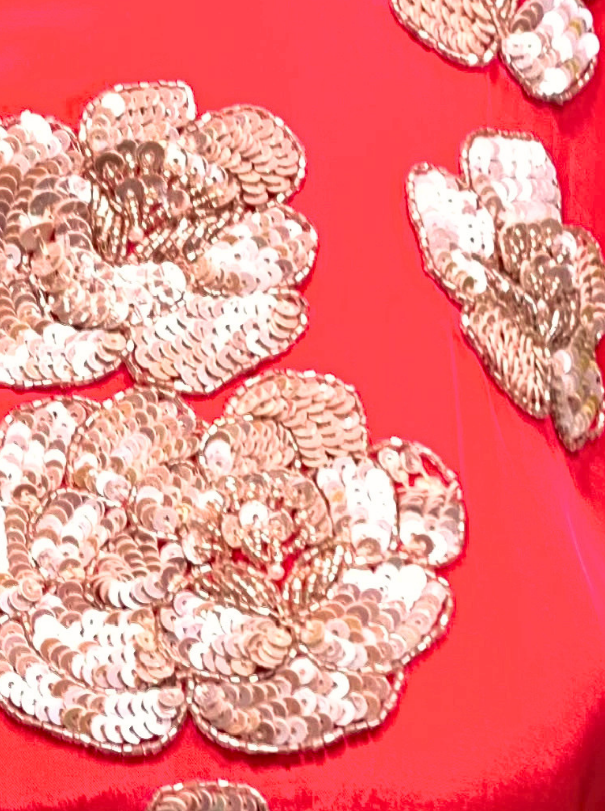 Rani Crepe Indo Western with Cutdana and Sequins Embroidery 4