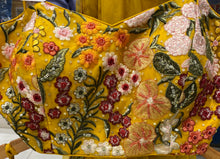 Load image into Gallery viewer, Yellow Organza Lehenga with Hand Embroidery
