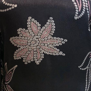 Black Coord Set with Sequin, Moti, Bead and Cutdana Work