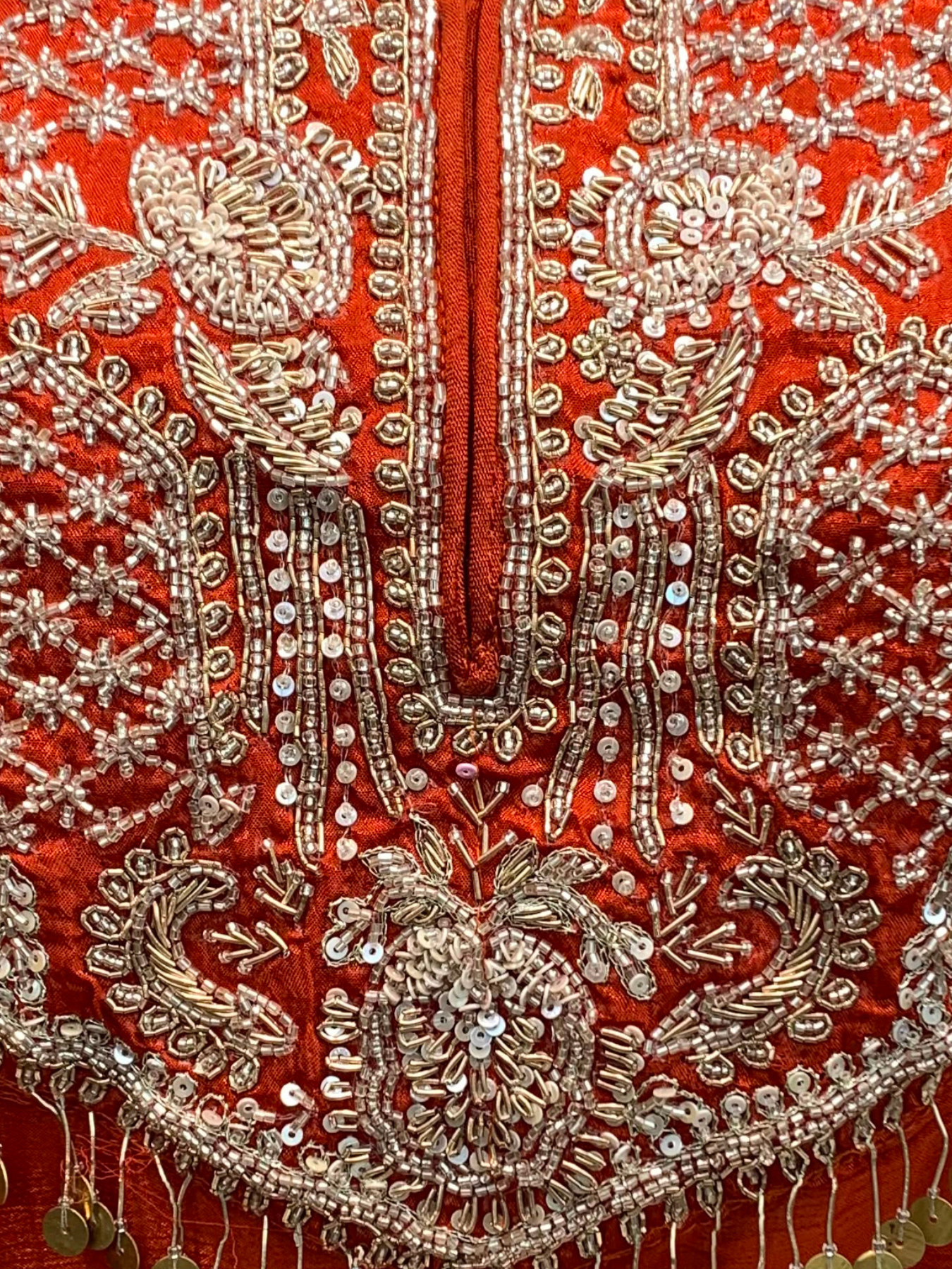 Chinon Indo Western with Cutdana and Sequins Embroidery 5