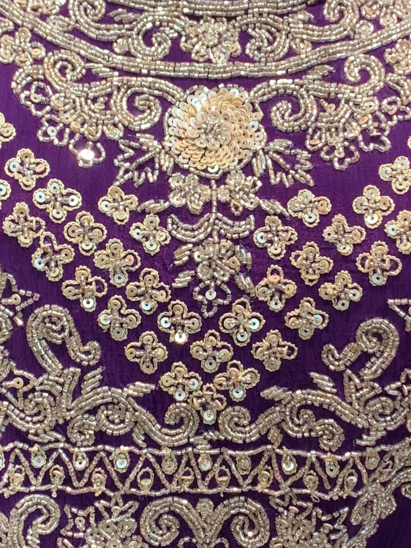 Chinon Indo Western with Cutdana and Sequins Embroidery 5