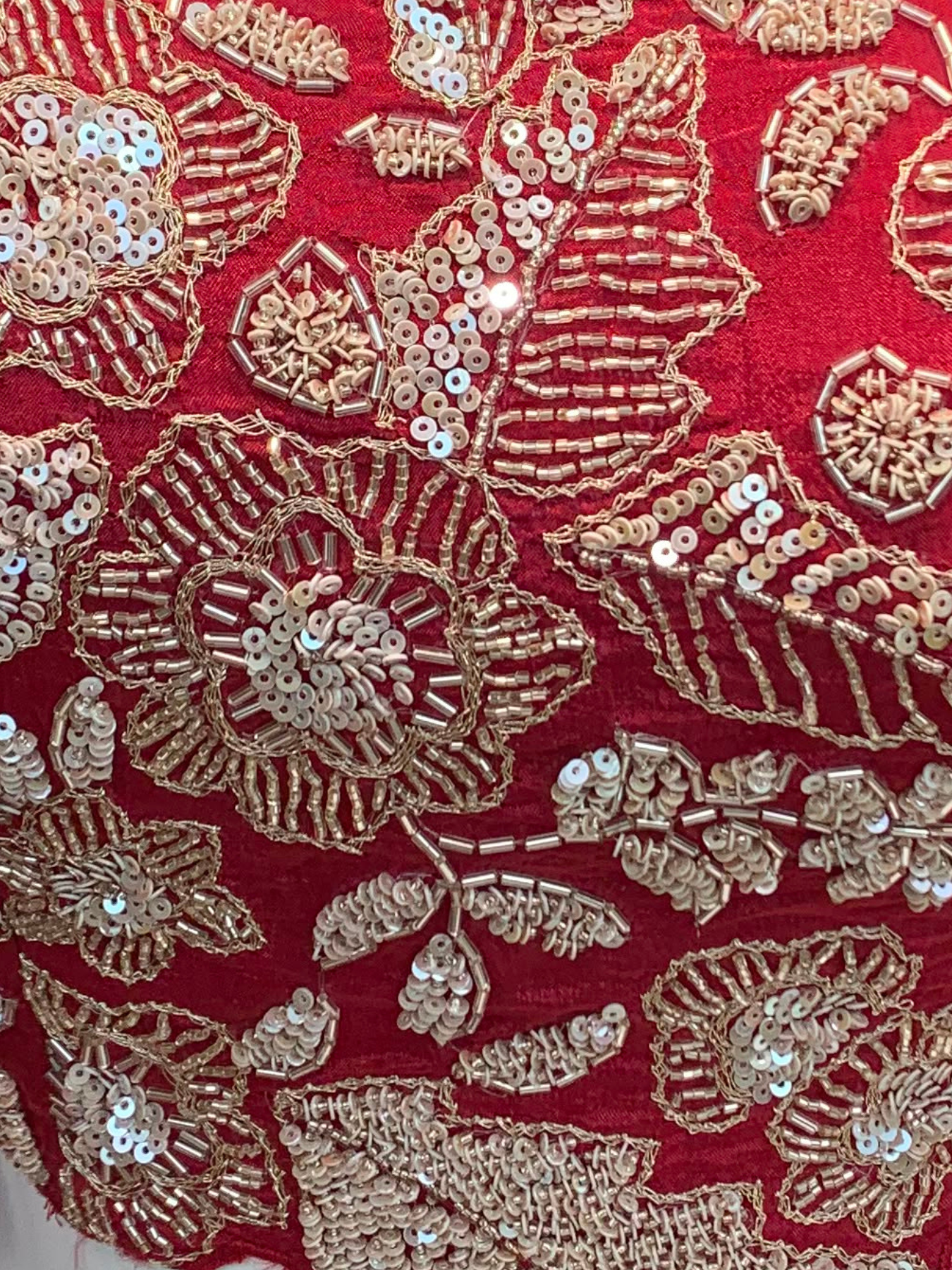 Chinon Indo Western with Cutdana, Zari and Sequins Embroidery 4