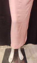 Load image into Gallery viewer, Pink Muslin Unstitched Suit With Lacework
