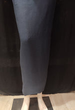 Load image into Gallery viewer, Grey Crape Silk Unstitched Suit With Swarovski Work
