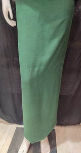 Green Opara Silk Unstitched Suit With Gotapatti Handwork