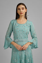 Load image into Gallery viewer, Chinon Anarkali Set with Belt
