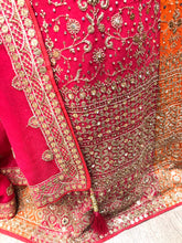 Load image into Gallery viewer, Rani Georgette Lehenga With Zari And Sequence
