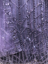 Load image into Gallery viewer, Purple Net Lehenga With Sequins And Cutdana
