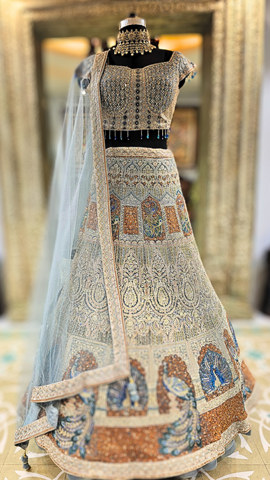 Beautiful Embroidered Lehenga Choli