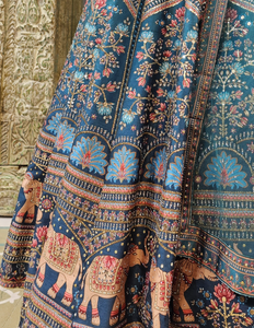 Lehenga Choli with Elegant Hand Embroidery