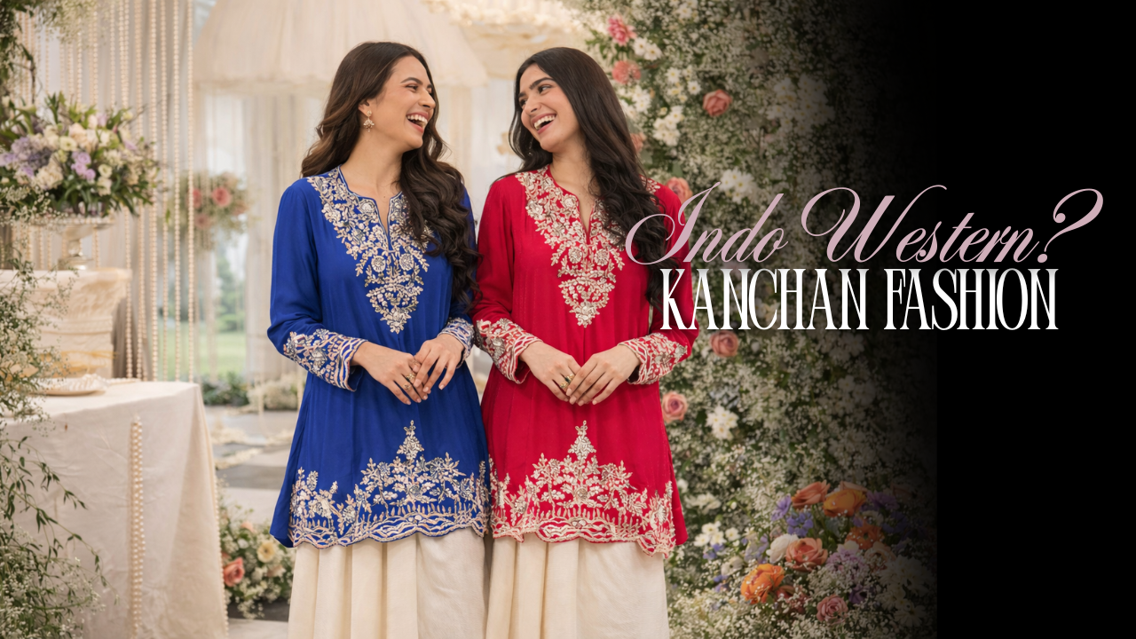 Shop Indowestern, Sarees and Lehengas for Women | Kanchan Fashion
