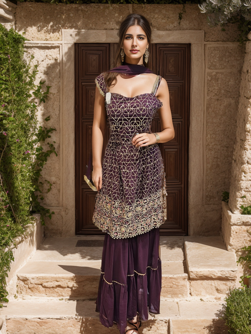 Indo western sales ladies suits designs