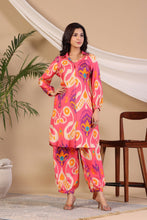 Load image into Gallery viewer, Buy Pure Muslin Pink Printed Co Ord Set
