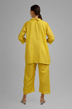 Load image into Gallery viewer, Buy Yellow Co Ord Set with Embroidery | Kanchan Fashion

