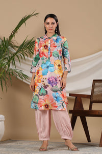Chinon Floral Co Ord Set with Collar