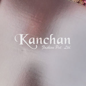 Ivory Banarasi Saree Embellished With Zari, Stone, Sequins & Mirror Work