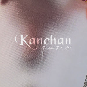 Rani Chinon Saree Embellished With Stone & Zari Work