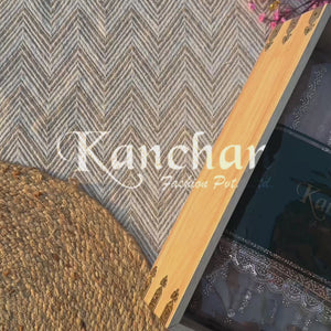 Golden Net Saree Crafted With Fine Cutdana & Sequins Highlights