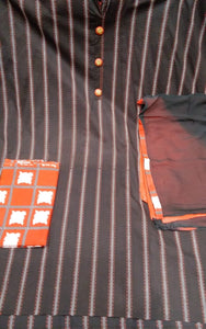 Unstitched Cotton Suit ,Printed Lower Fabric ,Multi Dye Dupatta | Latest unstitched suits| - Kanchan Fashion Pvt Ltd