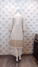 Load image into Gallery viewer, Hand Embroidered Jacket ,Long Shirt , Plazo | Latest Cotton Suits| - Kanchan Fashion Pvt Ltd
