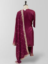 Load image into Gallery viewer, Silk Sharara Suit with Gota Embroidery | Latest Sharara| - Kanchan Fashion Pvt Ltd

