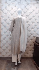 Soft Cotton Suit Embroidered Dupatta With Fancy Buttons | Latest Cotton Suits| - Kanchan Fashion Pvt Ltd
