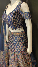 Load image into Gallery viewer, Raw Silk Lehenga Choli with Hand Embroidery
