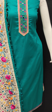 Load image into Gallery viewer, Cotton Unstitched Suit with Phulkari Dupatta
