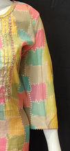 Load image into Gallery viewer, Muslin Printed Semi-Stitched Suit with Stone,Cutdana and Nalki Work
