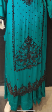 Load image into Gallery viewer, One Piece Chinon Suit with Hand Work and Dupatta
