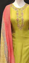 Load image into Gallery viewer, Silk Semi Stitched Suit with Dupatta
