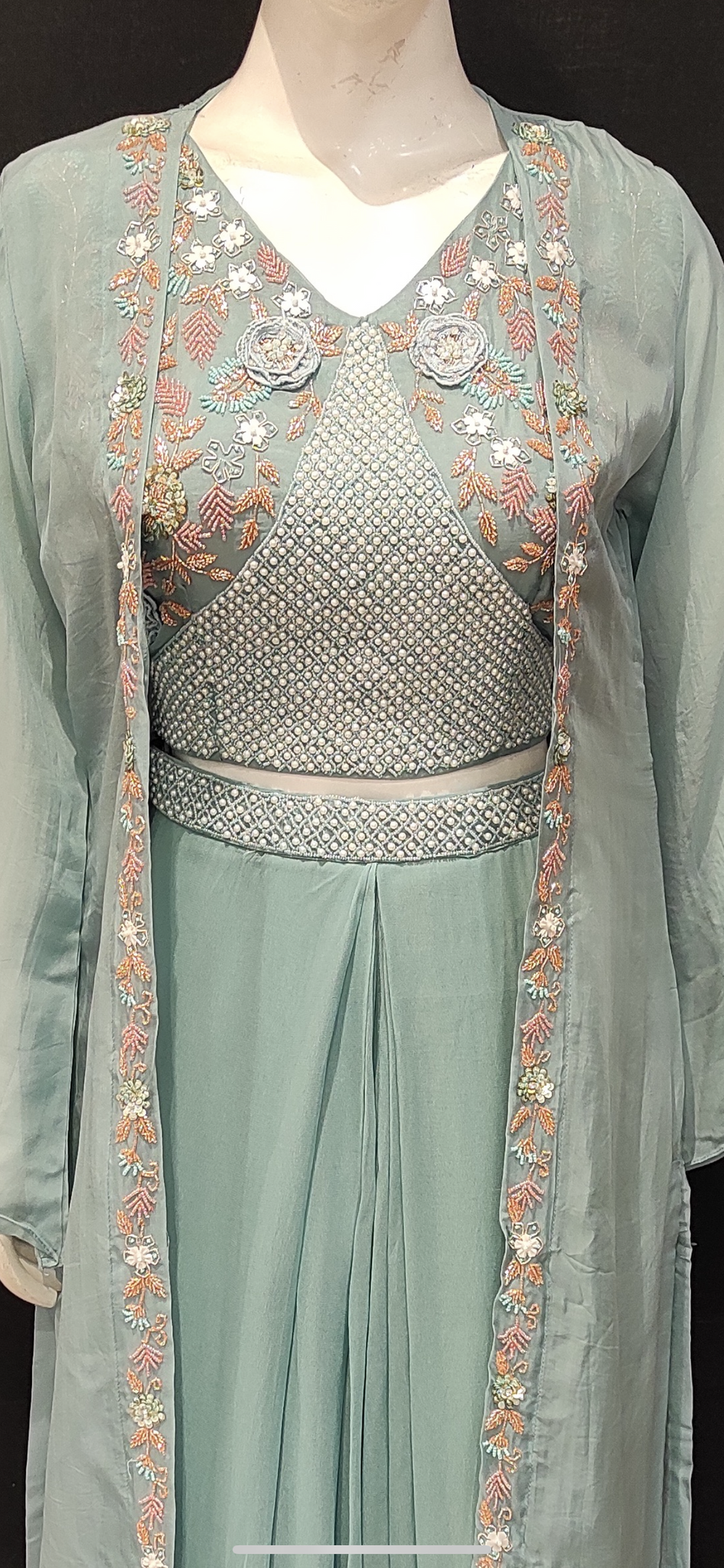 Jacket long top online